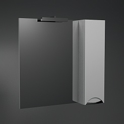 Bas Мебель для ванной "Ария 80" Эрика с пеналом – фотография-4